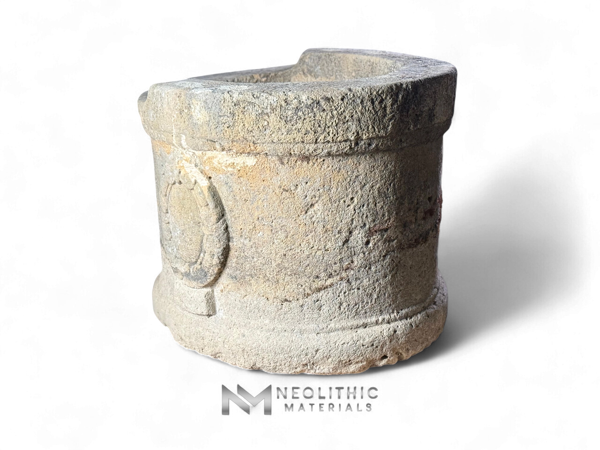 French Antique 18th Century Limestone Well - Image 5